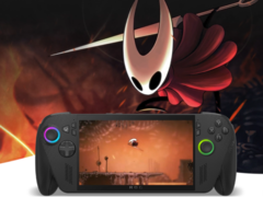 Рекламный арт, демонстрирующий Xbox ROG Ally X под управлением Hollow Knight: Silksong (источник изображения: Xbox)