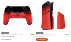 Обложку еще можно заказать, а контроллера уже нет в наличии в Германии (Источник изображения: Screenshot/Playstation Direct)