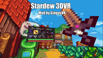 На изображении: скриншот игрового процесса из игры Stardew 3DVR.