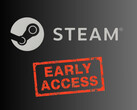 Баннер с логотипом Steam и печатью раннего доступа (Источник изображения: Steam с правками)