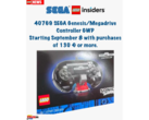 Предполагаемая утечка, демонстрирующая LEGO-копию контроллера SEGA Genesis (источник изображения: Itavix bricks Instagram)