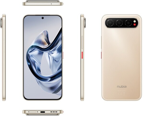 Утечка показала все стороны Nubia Air. (Источник изображения: Эван Бласс)
