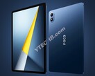 По слухам, Poco Pad M1 будет выпускаться в синем и черном цветах. (Источник изображения: Ytechb, отредактировано)