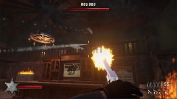 На изображении: скриншот игрового процесса из игры «Sands of Skullcreek».