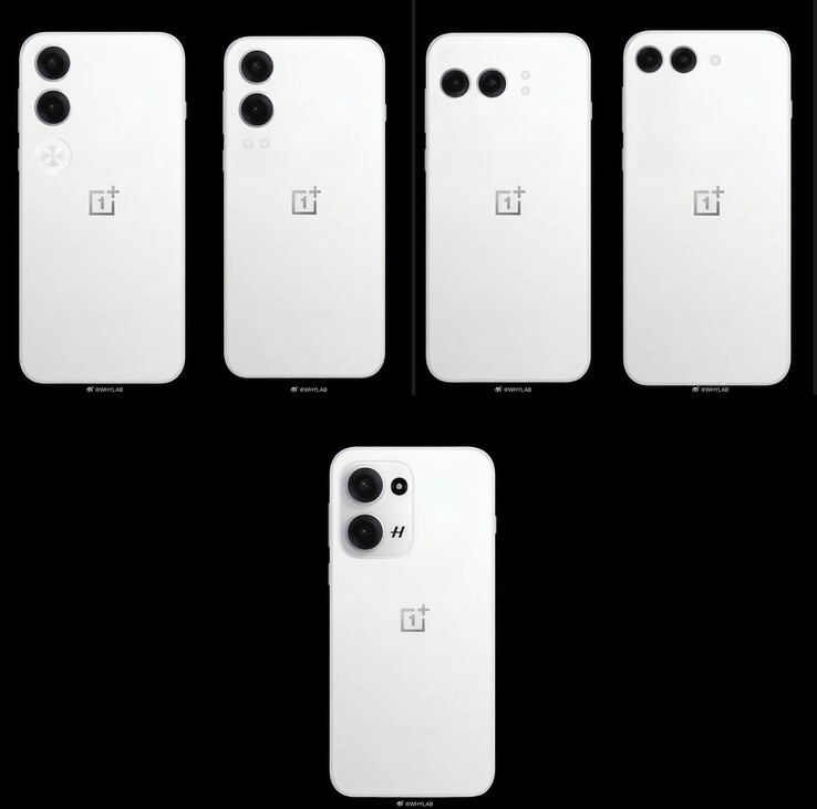 Концептуальные рендеры OnePlus 13T (Источник изображения: WhyLab)