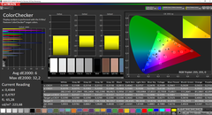 CalMAN: ColorChecker (после калибровки)