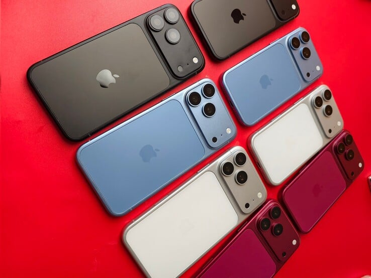 Утечка макетов iPhone 18 Pro.