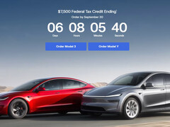 Стойка окончания налогового кредита Tesla Model Y. (Источник изображения: Tesla)