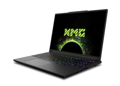 XMG Pro 16 (E25) с графическим процессором RTX 5070 Ti Laptop (источник изображения: Schenker)