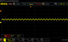 Пульсации ШИМ, яркость 50%