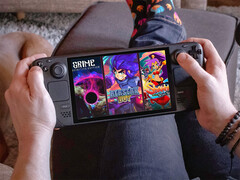 Коллекция Return to Metroidvania возвращается на ограниченное время. На фото: Палуба Steam с фотографией обложки бандла. (Источник изображения: Humble Bundle и Valve - отредактировано)