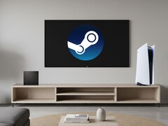 Steam Machine и PS5 в гостиной