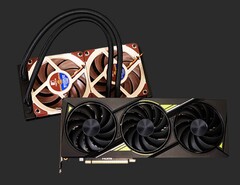 Sycom оснащает GeForce RTX 5080 системой водяного охлаждения AIO и вентиляторами Noctua (Источник изображения: Sycom)