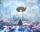 Изображение, показывающее космический корабль в No Man's Sky.