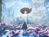 Изображение, показывающее космический корабль в No Man's Sky.