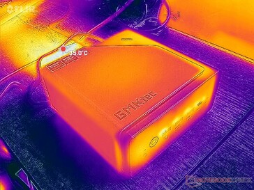 Напряжение Prime95 (спереди)
