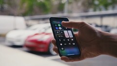 Ключевая функция телефона Tesla. (Источник изображения: Tesla)