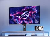 Первый игровой WOLED-монитор Asus с частотой 540 Гц будет иметь глянцевое покрытие TrueBlack, как у ROG Strix OLED XG32UCWMG, изображенного здесь. (Источник изображения: Asus)