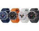 Galaxy Watch Ultra 2, как утверждается, будет оснащен на 35% более емким аккумулятором, чем Galaxy Watch Ultra, изображенный здесь.