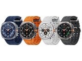 Galaxy Watch Ultra 2, как утверждается, будет оснащен на 35% более емким аккумулятором, чем Galaxy Watch Ultra, изображенный здесь.