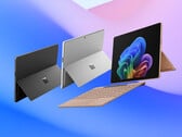 Surface Pro 12 в трех заявленных вариантах цвета.