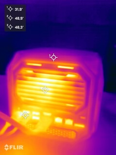 Стресс-тест Acemagic M1A Pro+ (сзади)