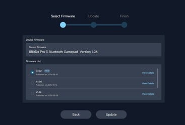 Веб-инструмент поддерживает оба контроллера...