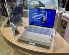 Acer Swift 16 AI оснащен массивным трекпадом. (Источник изображения: Notebookcheck)