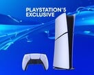 Баннер, рекламирующий эксклюзивные игры для PlayStation, изображён вместе с консолью PS5