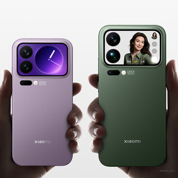 Два варианта расцветки 17 Pro, представленные Xiaomi (Источник изображения: Xiaomi)