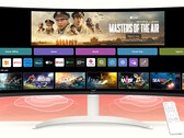 LG представляет изогнутый 34-дюймовый 21:9 монитор webOS VA с функциями потокового мультимедиа, живого ТВ, Apple Airplay и Microsoft 365. (Источник изображения: LG)