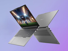 Новый IdeaPad Pro 5i может быть оснащен процессором Core Ultra X9 388H. На снимке: промо-картинка, демонстрирующая тонкий дизайн ноутбука. (Источник изображения: Lenovo - отредактировано)