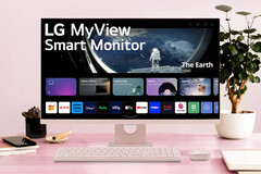 Настольная установка интеллектуального монитора MyView. (Источник: LG)
