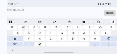 Клавиатура в пейзажном стиле