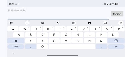 Клавиатура в пейзажном стиле