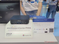 Asus ExpertCenter PN54 был показан на выставке Computex 2025 (источник изображения: Notebookcheck)