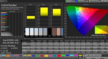 CalMAN - Color Checker (ориентируемся на спектр sRGB)