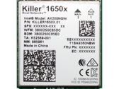 Адаптер Killer AX1650 с поддержкой Wi-Fi 6 (до 2.4 Гбит/с) дебютирует в Alienware m15, m17 и Area-51m (Изображение: Killer)