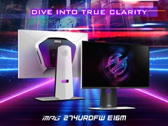 Игровой мини-светодиодный монитор MSI MPG 274URDFW E16M уже доступен для покупки на Amazon. (Источник изображения: MSI)