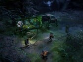 Изображение, демонстрирующее игровую среду и персонажей игры «Mutant Year Zero: Road to Eden», на которую сейчас действует скидка 70 %.