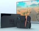 Nintendo Switch 2 в режиме док-станции (Источник изображения: скриншот, Nintendo of America YouTube)