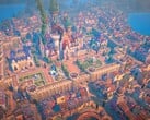 Изображение города в Fabledom, которая сейчас продаётся в Steam со скидкой 65%.