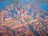 Изображение города в Fabledom, которая сейчас продаётся в Steam со скидкой 65%.