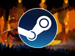 Изображение, показывающее игру Unbound: Worlds Apart и логотипа Steam.