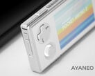 Крупный план устройства Pocket Micro 2 в двух цветовых вариантах.