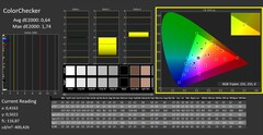 Calman ColorChecker (после калибровки)