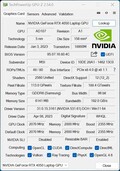 GPU-Z GeForce RTX 4050