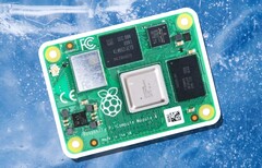 Новый CM4 может работать в очень холодных условиях. (Источник изображения: Raspberry Pi и Canva - редактирование)