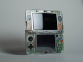 Nintendo 3DS с индивидуальной прозрачной раковиной моллюска
