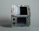 Nintendo 3DS с индивидуальной прозрачной раковиной моллюска